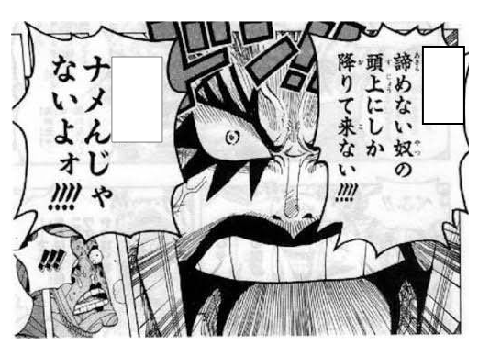 ボケて　ワンピース