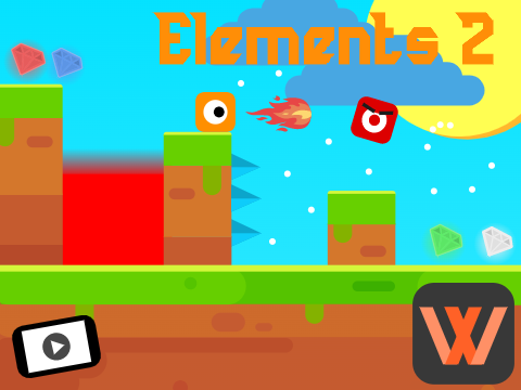 Elements 2 | A platformer #all #games #art #platformer #trending