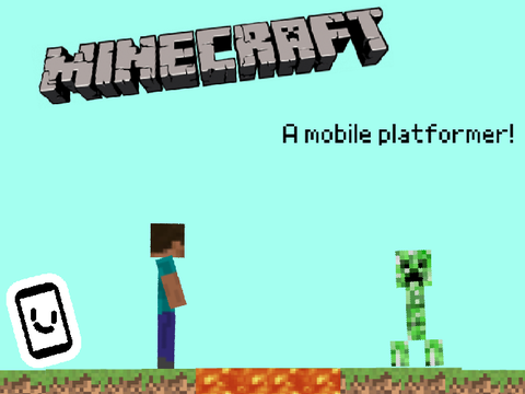 Minecraft ll a mobile platformer #all #games #art #music