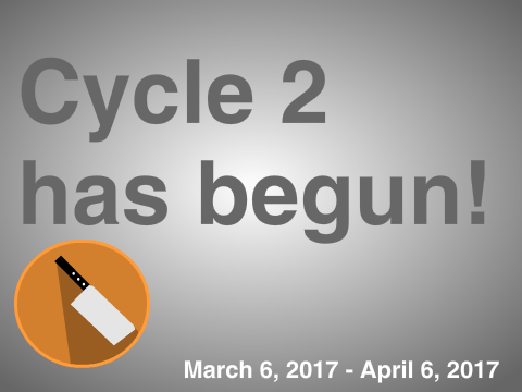 Cycle 2 has begun!