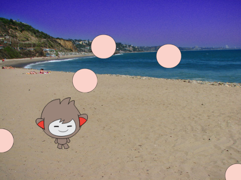 Help collect orbs!