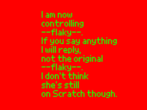 I am someone else now, and I am g̸͇̞͉͋̈́̈́l̵̡̙̟̈́͋̕i̸̡͓͔͛̈́̕ẗ̴̡̢̟́̔͒c̸̡̫͉͋́̚h̵̡͕͚̓̒y̸͔̦͇̾͊ 
