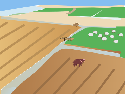 : ̗̀➛ Mesopotamian Agriculture Parallax