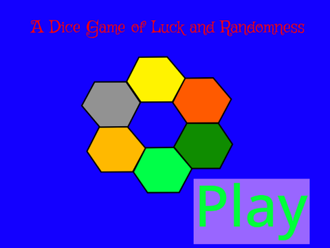 A Dice Game of Luck and Randomness