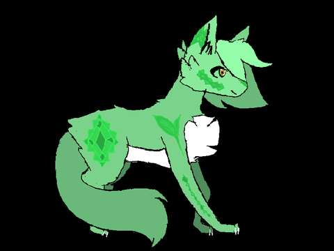 Warrior cats - Sproutclaw - walk Animation
