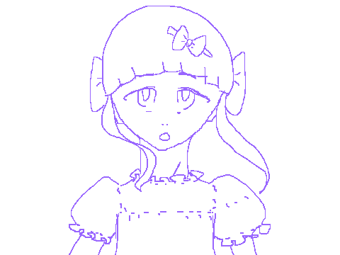 Practicing drawing Anime
