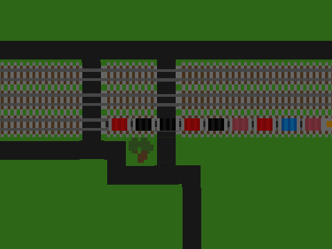 8 bit  Railroad crossing