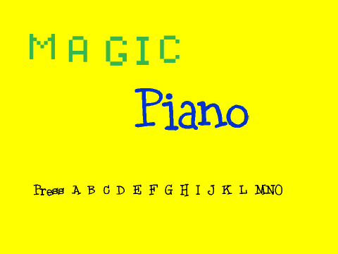 Magic Piano