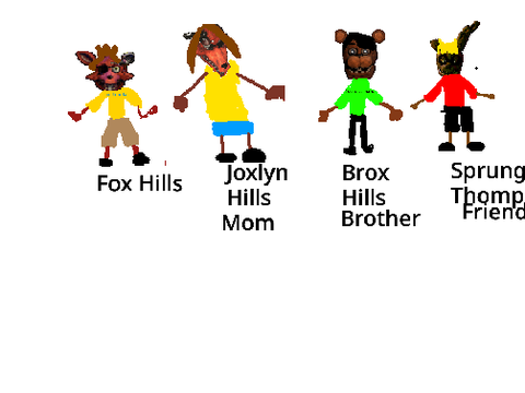 Gamer Foxy The Show ( Characters)
