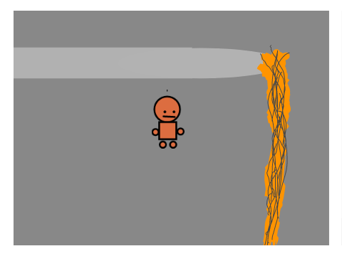 Metal- a scroll platformer
