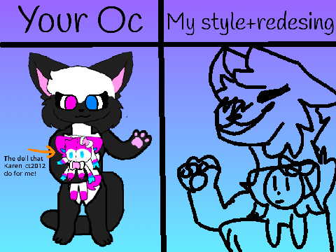 //Redraw my OC// remix