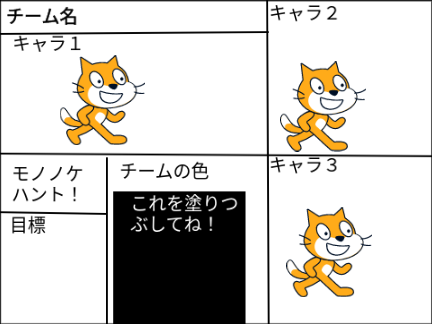 モノノケハント　応募用紙