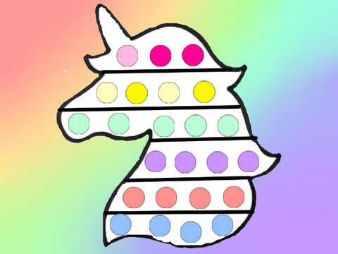 Unicorn Pop it