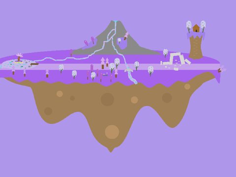 Floating Island ( Violet remix )