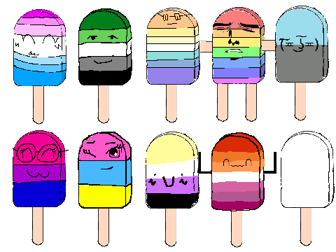 ♡ Add Yourself as an LGBTQ+ Popsicle ♡  remix remix remix