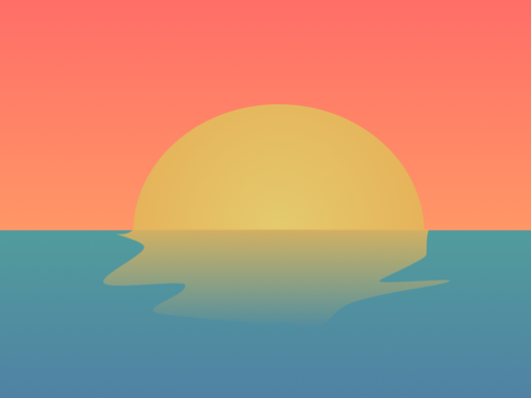 Sunset || a parallax 