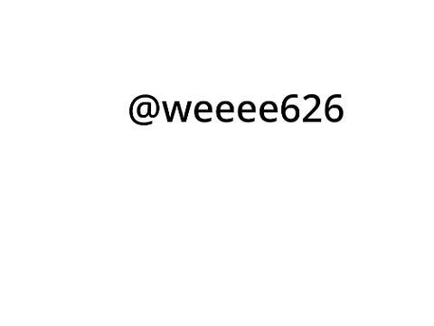 *{ Thanks }* ll To @weeee626