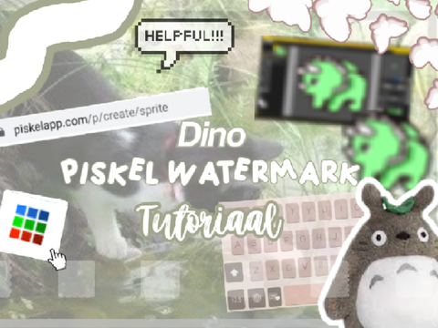 Pixel Dino Drawing Tutorial