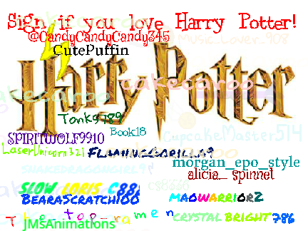 Sign If You Love Harry Potter !!!!! Remix , Remix , Remix !!!!!! remix remix remix remix remix