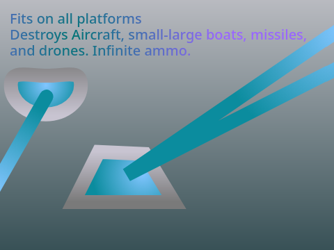 Laser pod for SDF