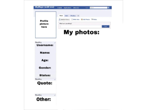 Soccer mom profile template -read desc-