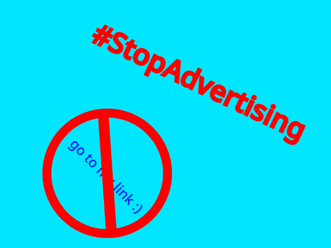 #StopAdvertising