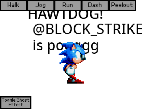 Sonic Movement Simulator remix