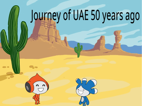 Journey of UAE 50 years ago 