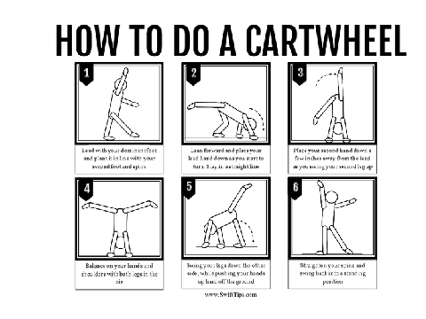 How do you do a cartwheel