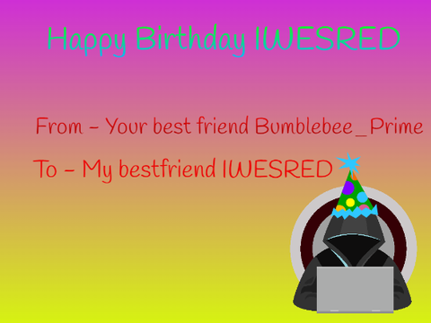 Happy Birthday IWESRED