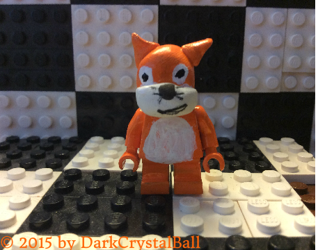 Custom Lego Scratch Cat