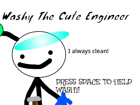 Washy The Cute Engineer