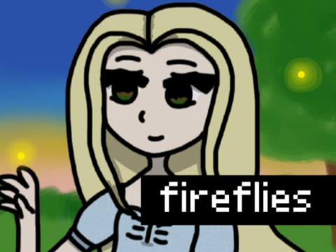 - fireflies - art -