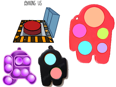 Among us fidgets !  remix:louder