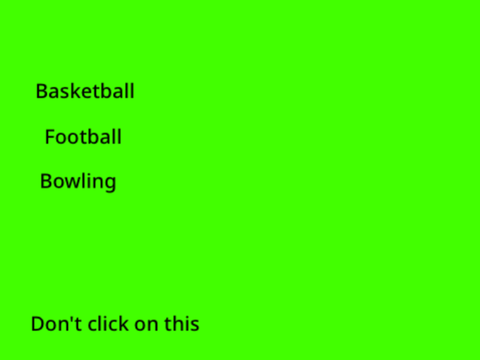 Sports simulator BETA