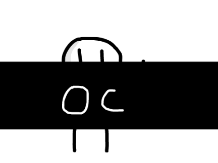 scribbled oc