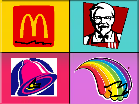 Food Quiz - Mobile friendly, cloud ready, food quiz McDonalds Wendy's Taco Bell Starbucks Dun… remix