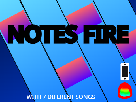 NOTES FIRE   @sergiohk2 #games#all#music