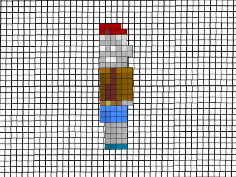 Pixel art of myself