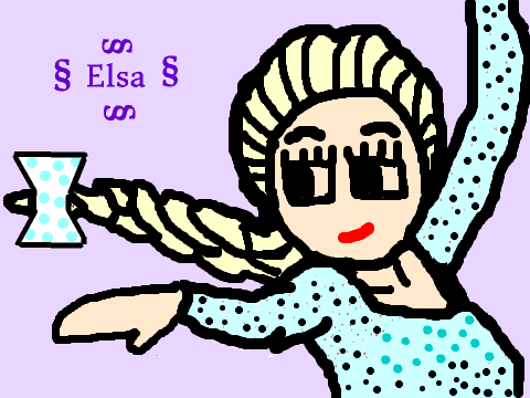 My Drawing Of Elsa & shoutouts!!