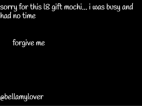 late gift for bby mochi