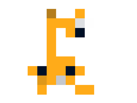 Pixilated Scratch Cat!