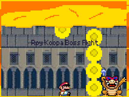 Roy Koopa Boss fight