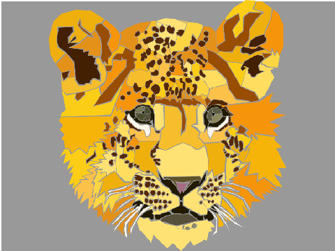 Project from art class - polyart