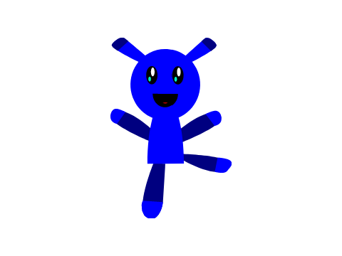 Blue Demon Magnet