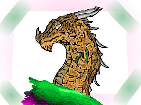 Very Old Earth Lookin Dragon