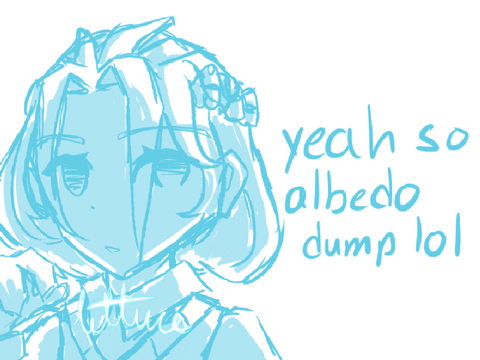 albedo art dump