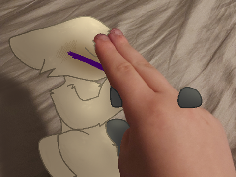 I tried to pet em--
