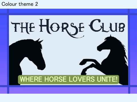  Horse club! thumbnail contest  {] My entry [}