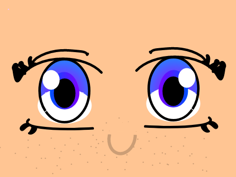 Eyes blue like the Alantic